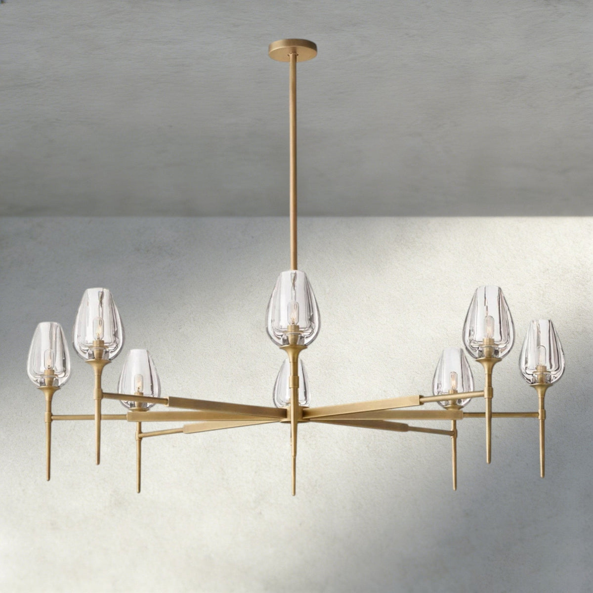 TULIP ROUND CHANDELIER 27", 42", 54" - briglamps