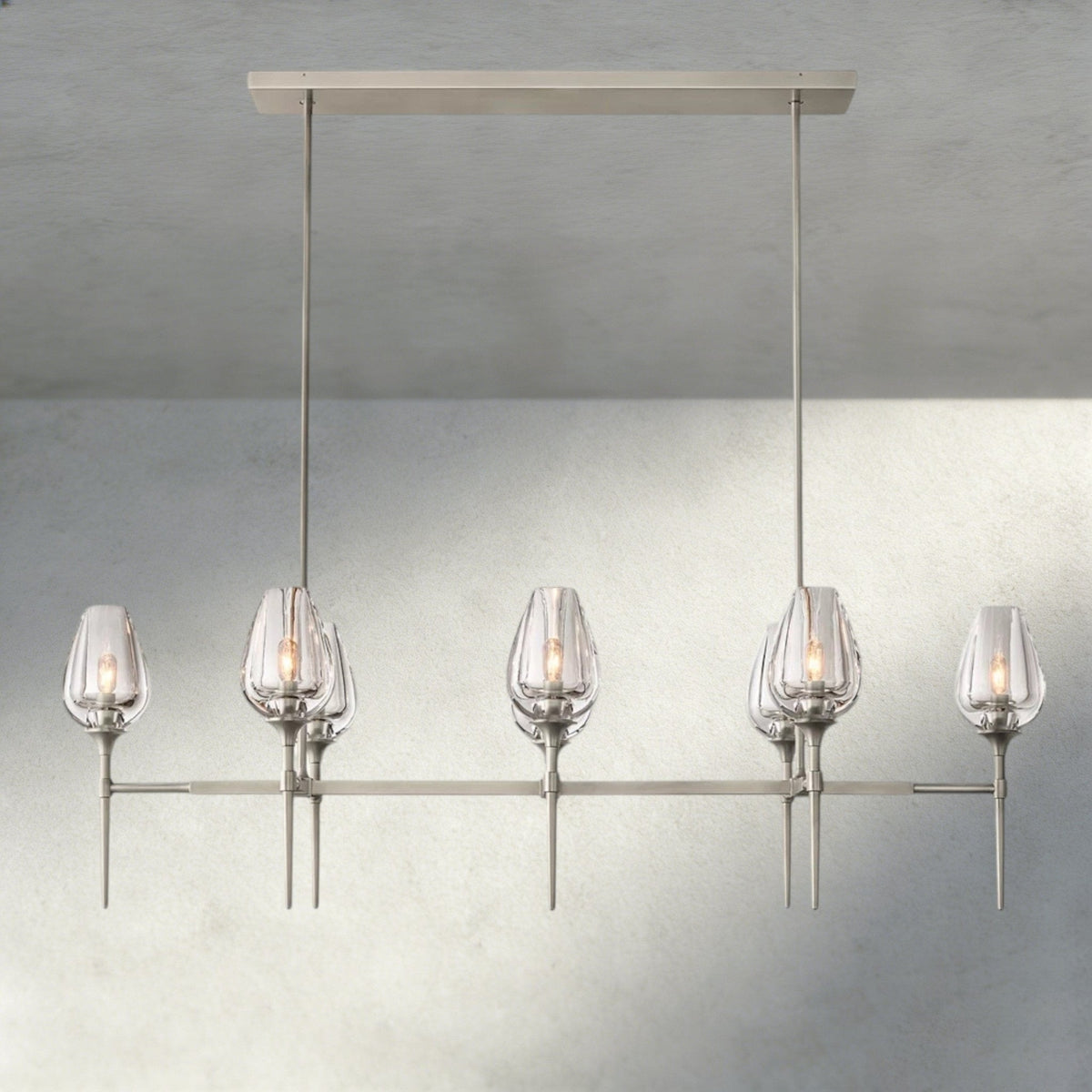 Tuple Linear Chandelier 52", 65" - Brig