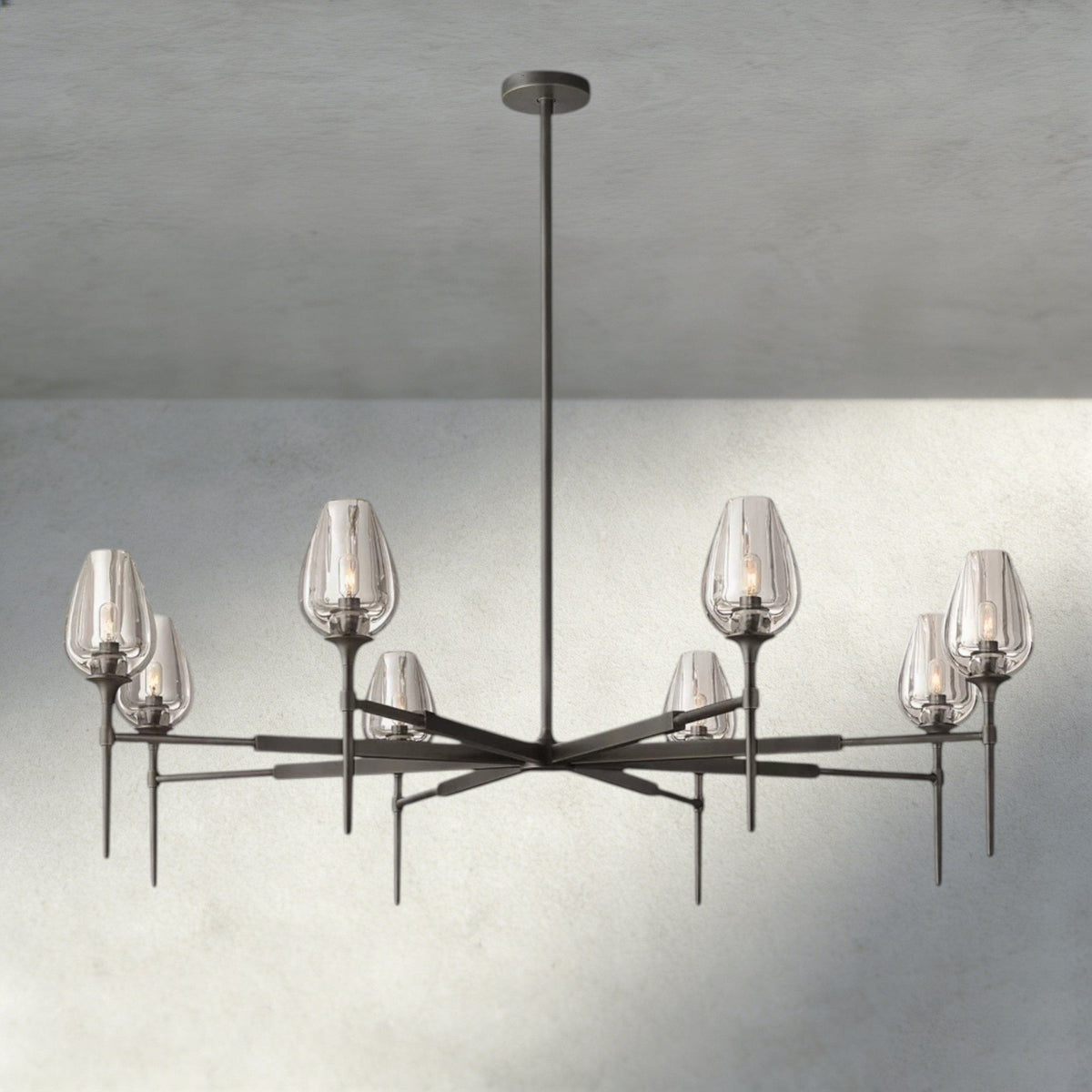 Tuple ROUND CHANDELIER 27", 42", 54" - Brig