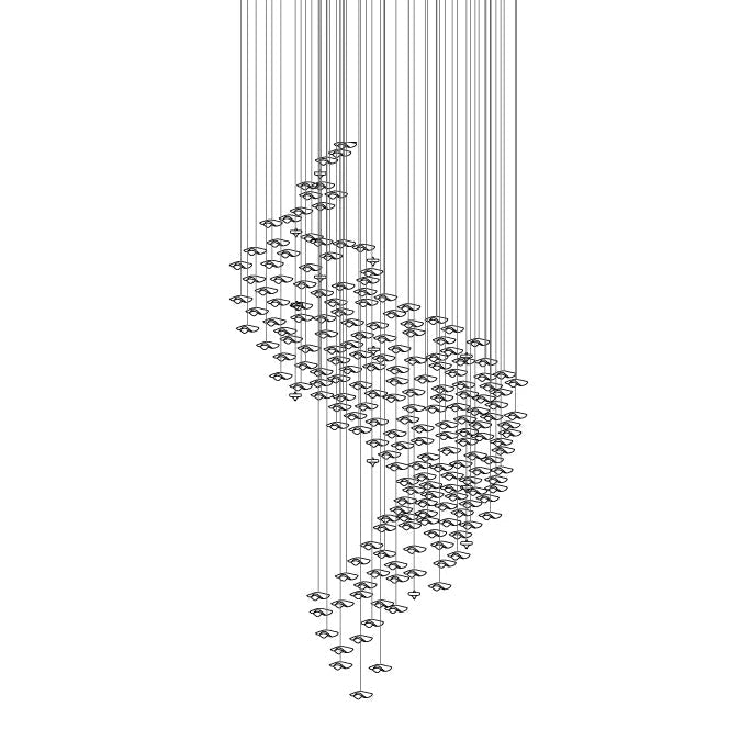 Veloria Fluid Chandelier - briglamps