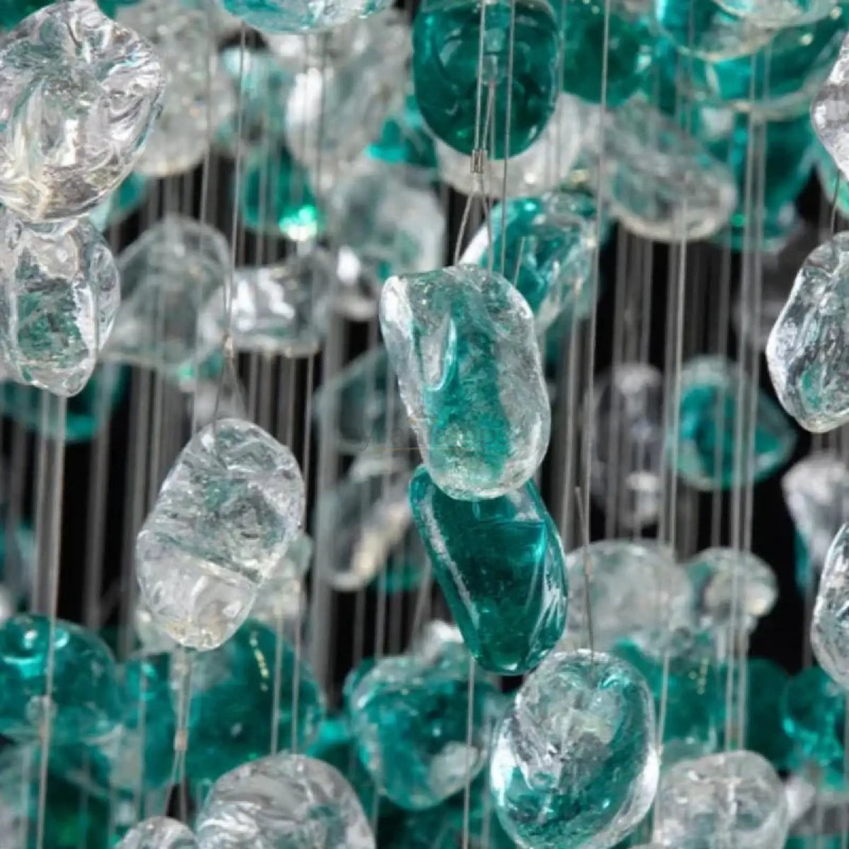 Verde Crystal Foyer Chandelier - briglamps
