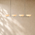 Vernat Linear Chandelier - Polished Nickel / 60’’