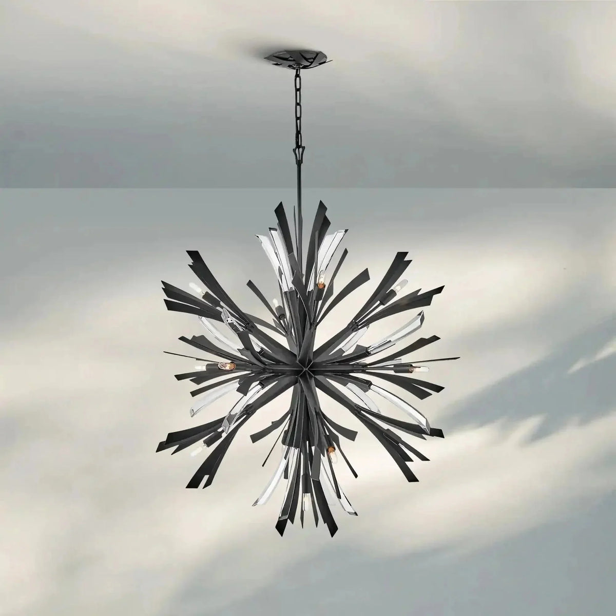 Vida Large Orb Chandelier - briglamps