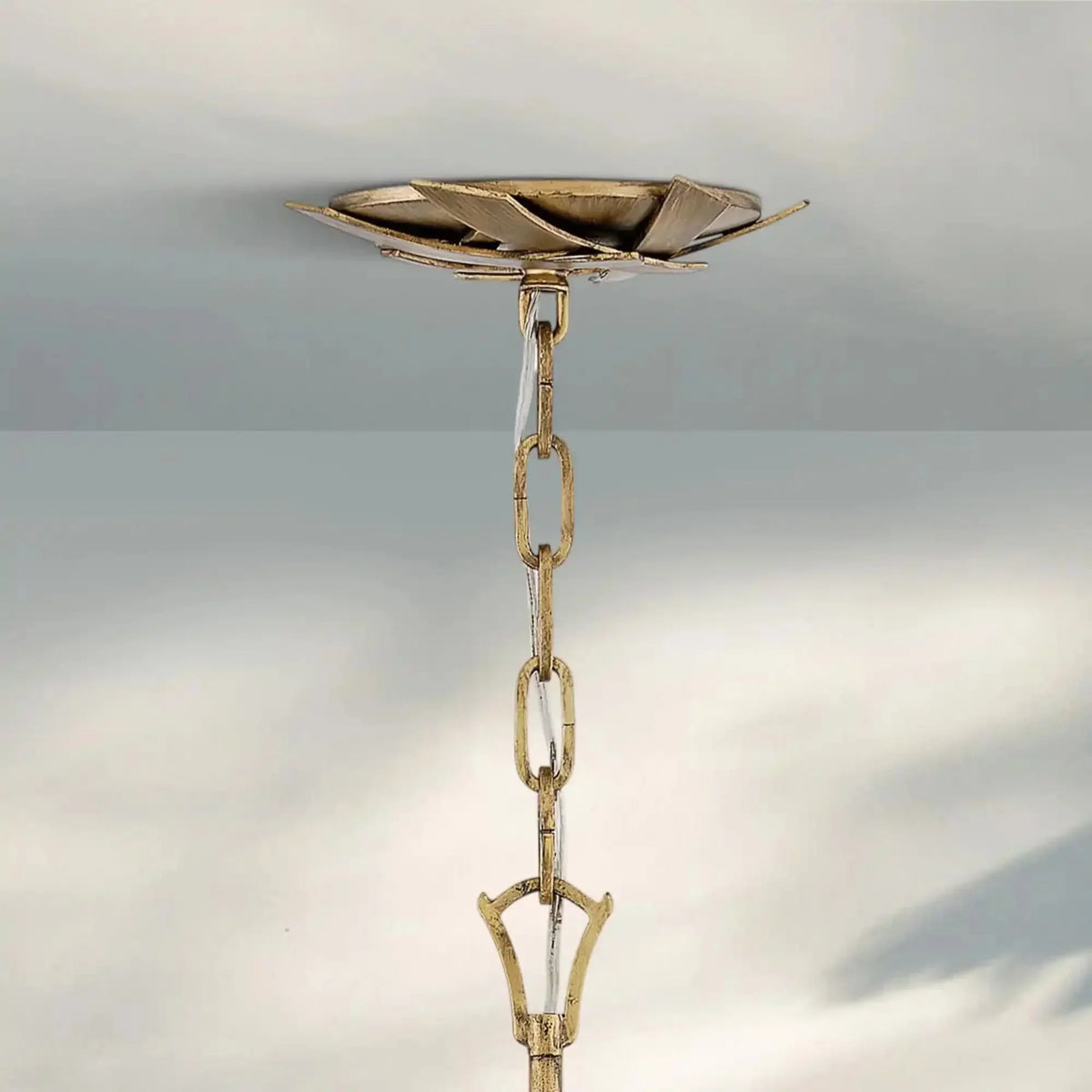Vida Large Single Tier Chandelier - briglamps