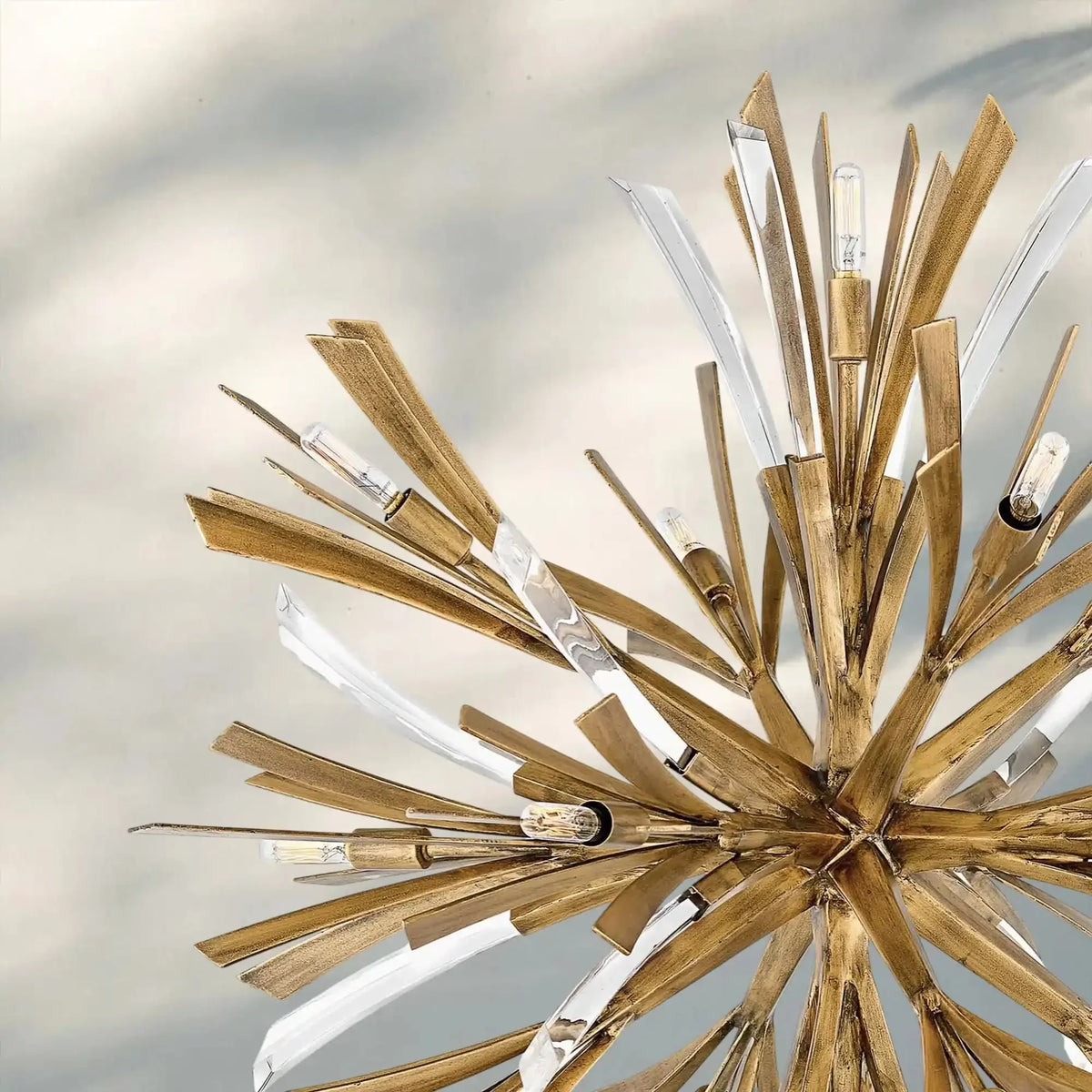 Vida Large Single Tier Chandelier - briglamps
