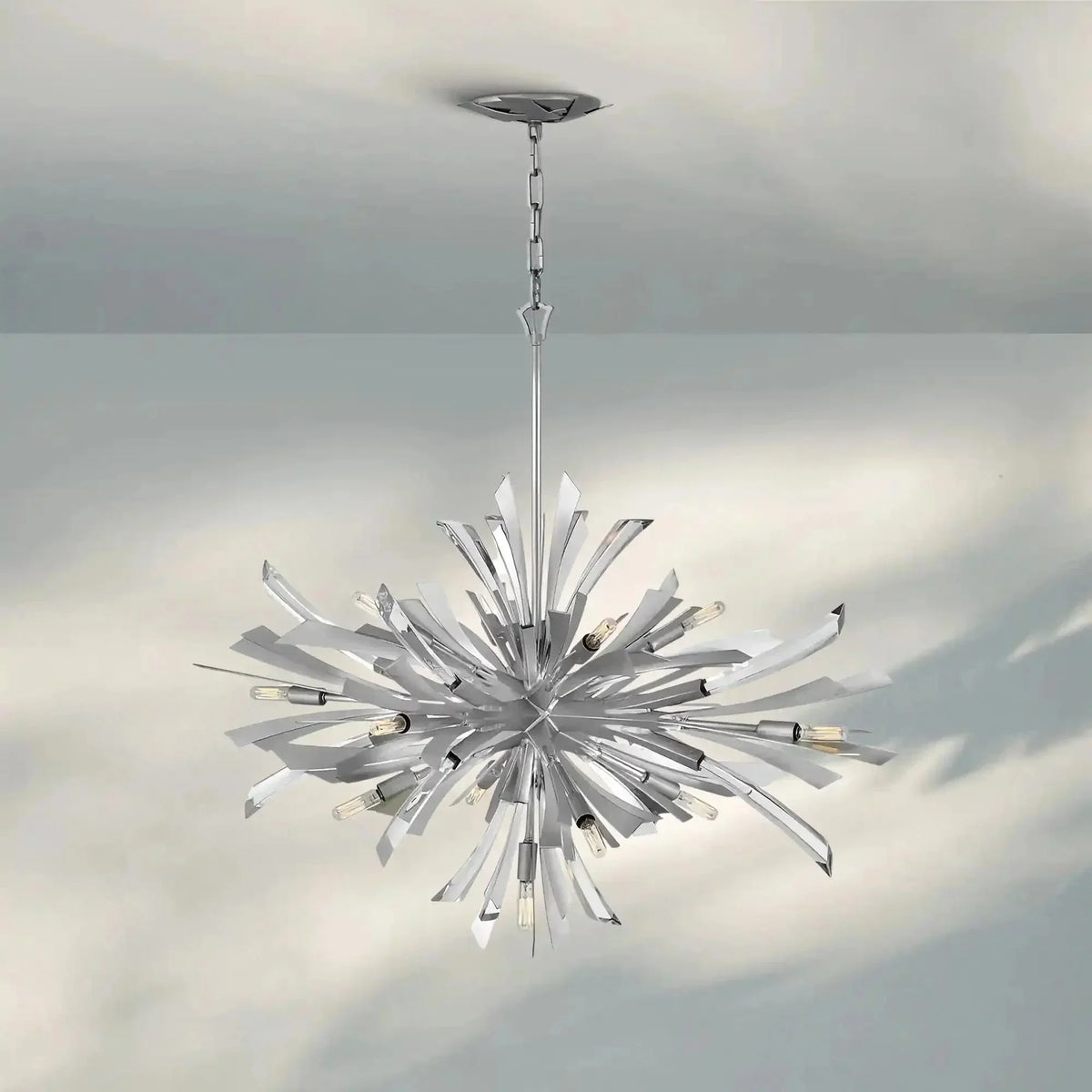 Vida Large Single Tier Chandelier - briglamps