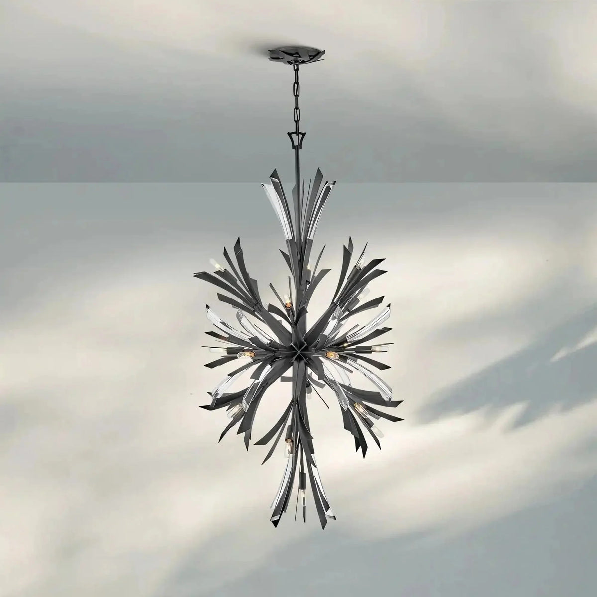 Vida Medium Orb Chandelier - briglamps