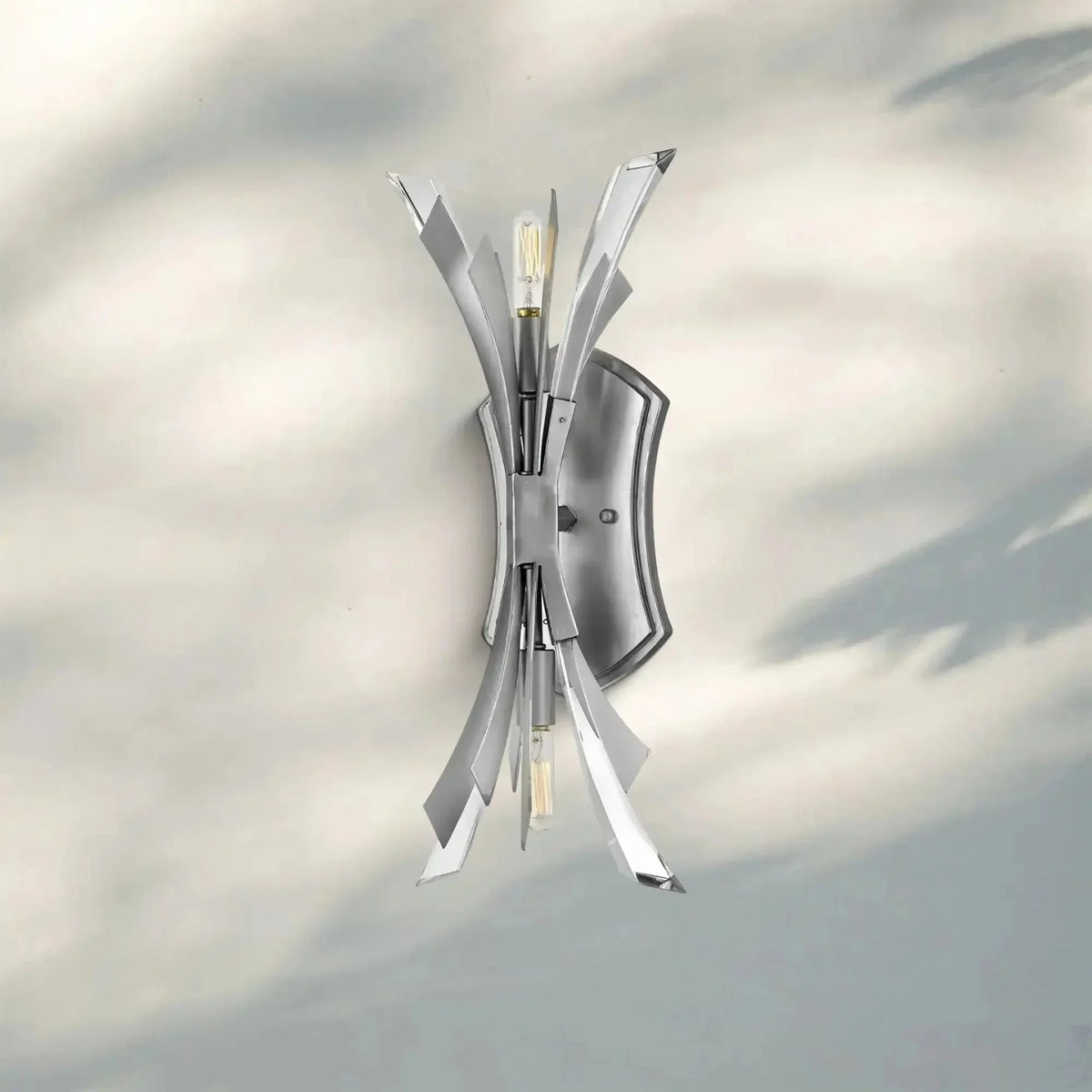 Vida Medium Two Light Sconce - briglamps