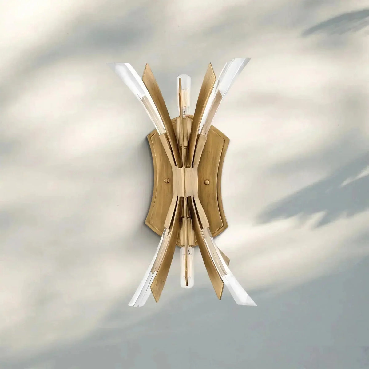 Vida Medium Two Light Sconce - briglamps