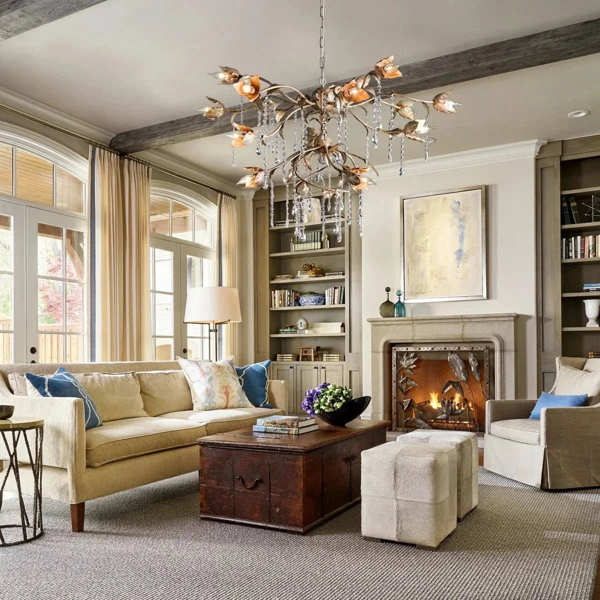 Viticcia Round Chandelier - Brig Lighting